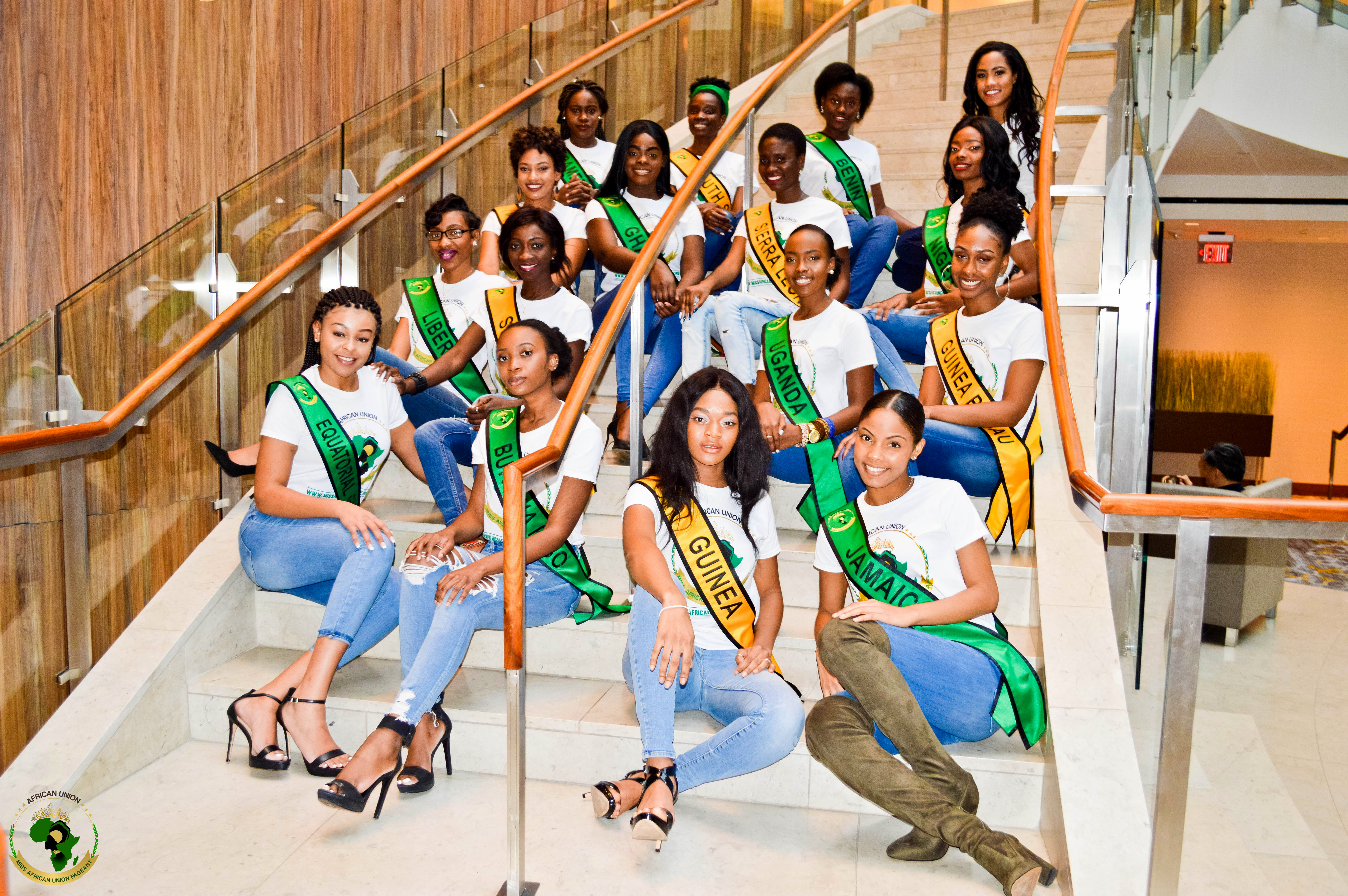 Miss African Union Pageant Queens Photoshoot